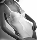 Body da donna modellante snellente e contenitivo senza ferretto Gios 523 coppa B
