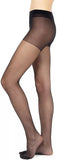Collant da donna Pompea Vani denari 15 den elasticizzati velati opachi