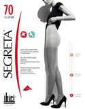 Collant riposanti 70 den da donna compressione graduata media in Lycra Segreta