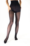 Collant riposanti 70 den da donna compressione graduata media in Lycra Segreta calibrato