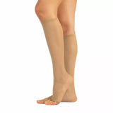 Gambaletti riposante da donna 140 den punta aperta compressione media Silca 3185