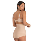 Guaina da donna slip culotte vita alta sottoseno modellante snellente levante