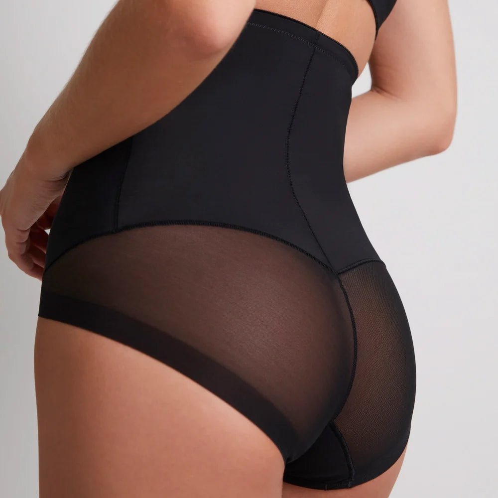 Gios slip vita alta guaina da donna modellante shape microfibra cont - Main Image