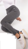 Leggings felpato da donna coprente elasticizzato termico Eletta Milano EL-14131