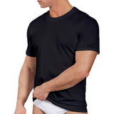 Maglia intima t-shirt girocollo da uomo in mezza manica di cotone Navigare 513