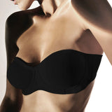 Reggiseno a fascia da donna non imbottito con ferretto coppa C shape Gios 550