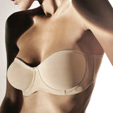 Reggiseno a fascia da donna non imbottito con ferretto coppa C shape Gios 550