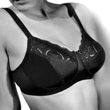 Reggiseno comfort da donna non imbottito spalla larga coppa B foderata Gios 973
