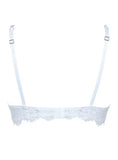 Reggiseno da donna tutto pizzo balconcino imbottito con ferretto Lormar Myclass