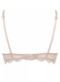 Reggiseno da donna tutto pizzo balconcino imbottito con ferretto Lormar Myclass