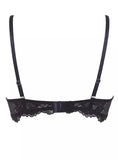 Reggiseno da donna tutto pizzo balconcino imbottito con ferretto Lormar Prestige