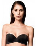Reggiseno fascia imbottito soft touch con ferretto microfibra Lormar extra 1904