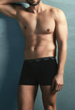 Australian - 6 Boxer da uomo cotone elasticizzato con elastico esterno bielastico
