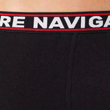 boxer da uomo elasticizzato elastico esterno in cotone bielastico Navigare 322