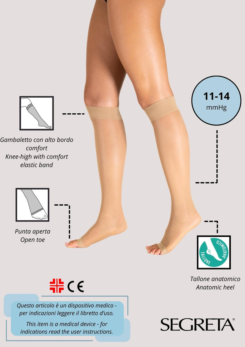 70 Denari Segreta Calze A Compressione IBICI Calze Segreta