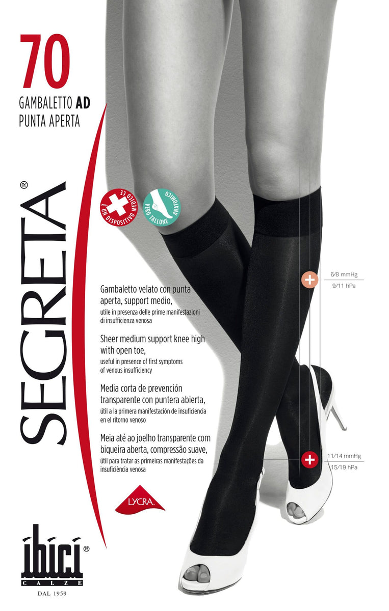 70 Den Segreta Calze A Compressione Collant 70 Den Compressione