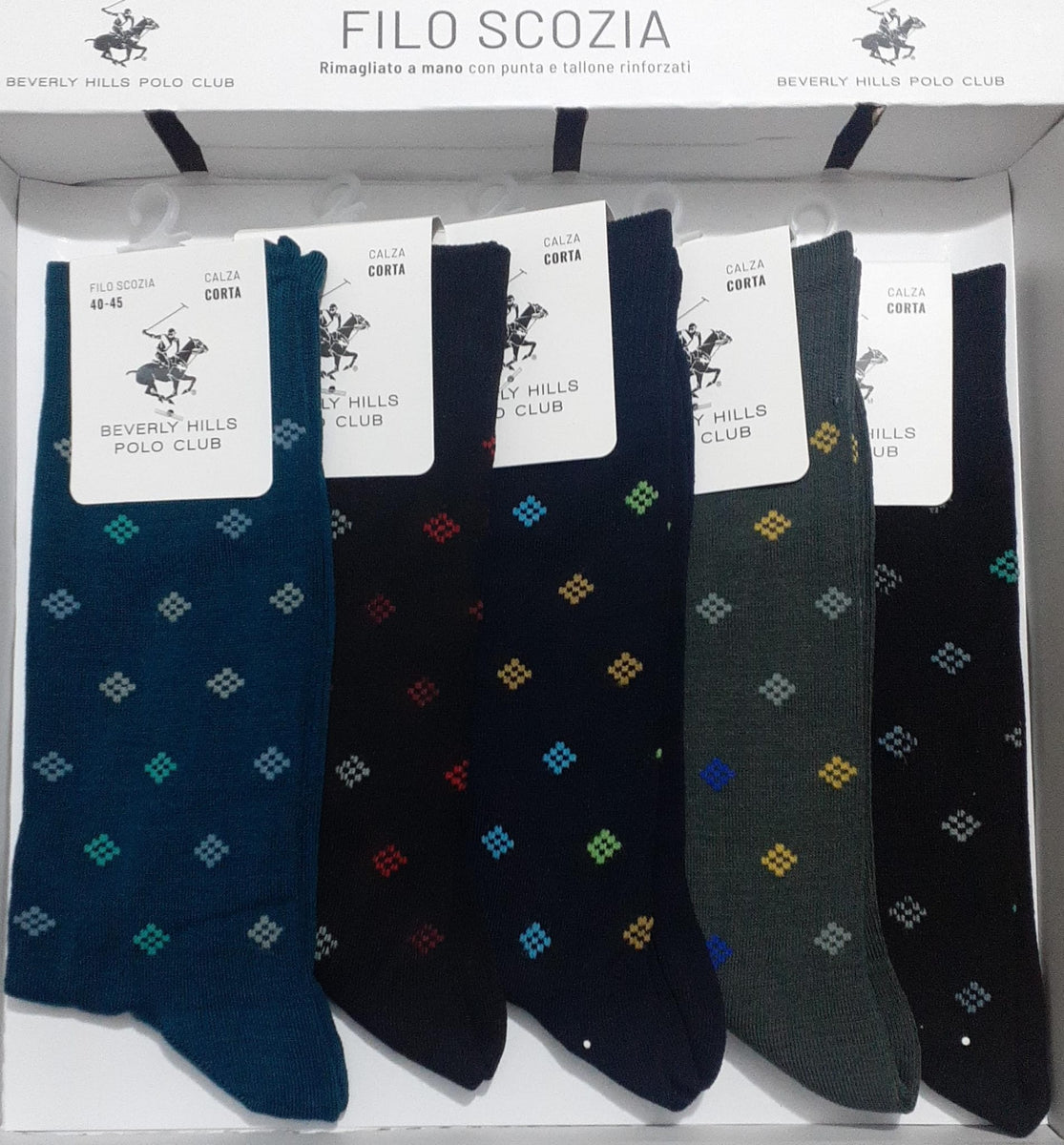 Beverly Hills Polo Club - 6 paia di calzini corti filo di scozia da uo – Intimo biancheria e merceria Perdifumo Beverly Hills Polo Club - 6 paia di calzini corti filo di scozia da uo – Intimo biancheria e merceria Perdifumo