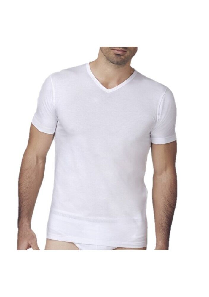 Maglia uomo Nottingham collo a giro 100% cotone TM6102 Maglia uomo Nottingham collo a giro 100% cotone TM6102