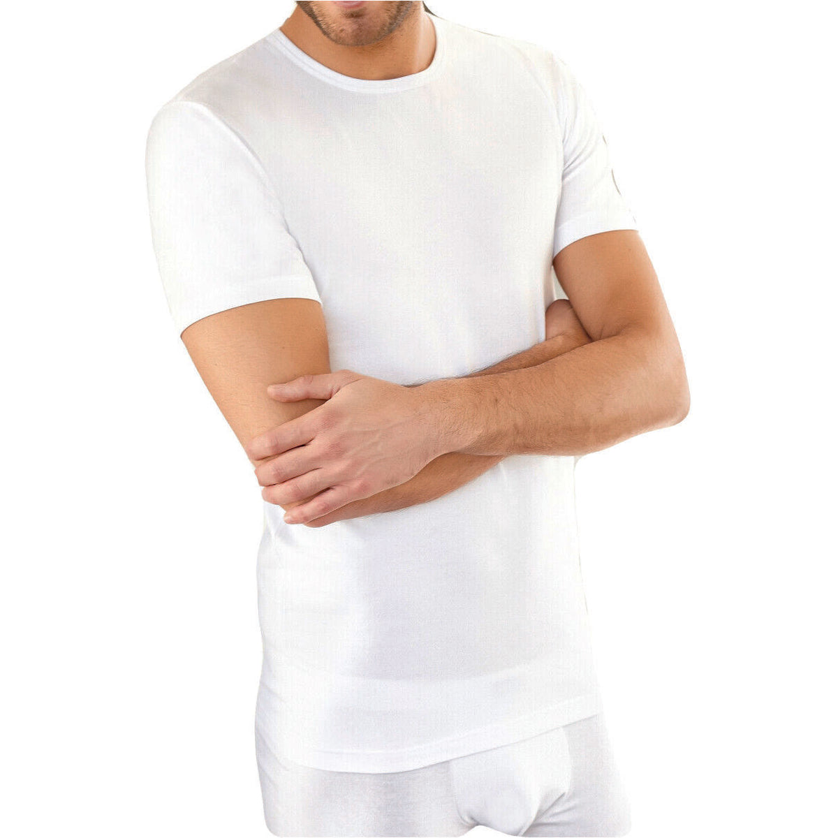 Confezione da 3 magliette girocollo basic - Bianco - Uomo