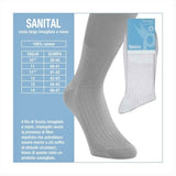 prisco calza lunga filo di scozia uomo sanital