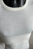 Madiva - Maglia girocollo da uomo mezza manica misto lana Dr dottor Botta U23 con Pancera fascia elastica per supporto lombare vertebrale e contenimento addominale