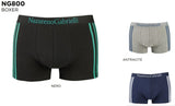 Nazareno Gabrielli - 3 Boxer da uomo cotone elasticizzato con elastico esterno 800