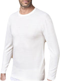 Nottingham - Maglia girocollo da uomo manica lunga lana cotone TL18