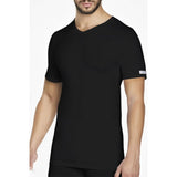 3 elastische T-Shirts mit V-Ausschnitt für Herren, halbe Ärmel, elastische Baumwolle Pierre Cardin PCU101