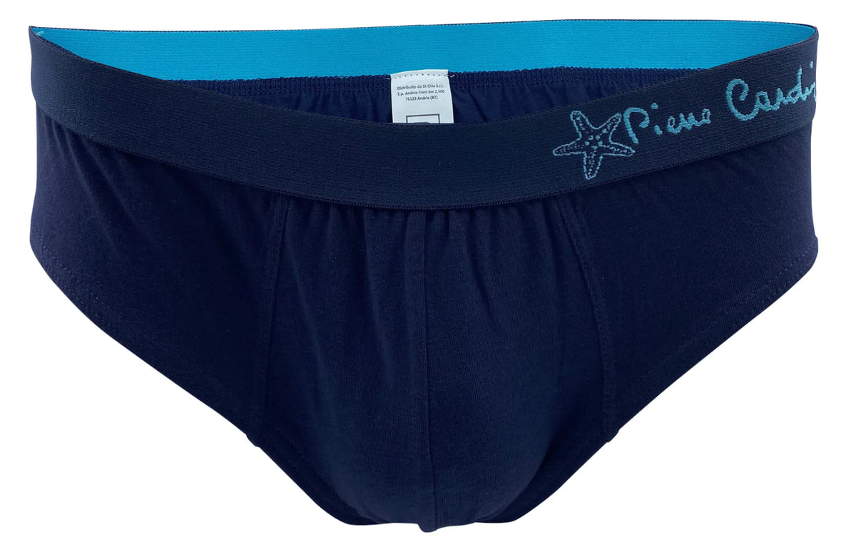 Slip da uomo Pierre Cardin PCU4.92 assortiti in cotone elasticizzato 4 Slip da uomo Pierre Cardin PCU4.92 assortiti in cotone elasticizzato 4
