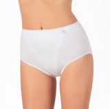 6 slip culotte contenitivo elasticizzato da donna cotone elastico control DS152