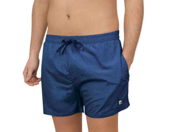Costume da bagno boxer per uomo shorts mare Pierre Cardin pantaloncino  geometric