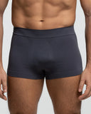 Boxer da uomo elastico in microfibra elasticizzata traspirante seamless intimo