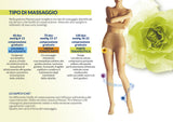 Collant riposanti denari 70 den donna compressione media mmHg 13/17 Cabifi Manon