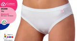 6 slip da donna cotone bielastico elasticizzato DS300 elastico interno con fasce