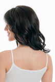La Furlana - Top canottiera spalla stretta da donna cotone filo di scozia con bordo raso 3144