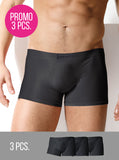 Intimidea - 3 men's underwear boxers in seamless breathable microfibre 400025