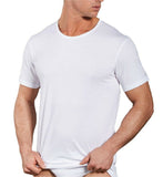 maglie bordino girocollo stretto da uomo mezza manica di cotone Navigare 516