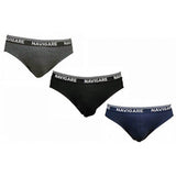 Slip da uomo elasticizzato con elastico esterno in cotone bielastico Navigare