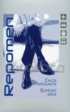 Calzino calza gambaletto uomo riposante compressione support medio forte Repomen