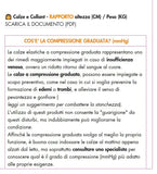 Silca - Collant da donna riposanti denari 140 den compressione graduata forte 4138 calze taglia regolare taglie calibrate