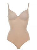 Body donna imbottito con ferretto coppa B e C retro taglio laser Lormar Mousse