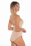Body liscio da donna imbottito con ferretto coppa B C D E Clara DOMITILLA sposa