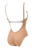 Body liscio da donna imbottito con ferretto coppa C Clara Nicole sposa