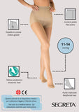 Collant Donna Ibici Segreta Young 70 den Velato Support Medio