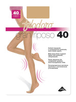 Collant-riposanti-den-40-denari-donna-opachi-Filodoro-Gran-Riposo-compressione