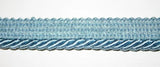 Corda cordone con fettuccia nastro passamaneria altezza 2 cm 790/6 a metraggio