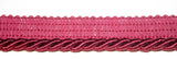 Corda cordone con fettuccia nastro passamaneria altezza 2 cm 790/6 a metraggio
