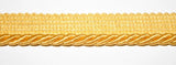 Corda cordone con fettuccia nastro passamaneria altezza 2 cm 790/6 a metraggio