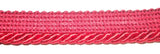 Corda cordone con fettuccia nastro passamaneria altezza 2 cm 790/6 a metraggio