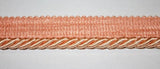 Corda cordone con fettuccia nastro passamaneria altezza 2 cm 790/6 a metraggio